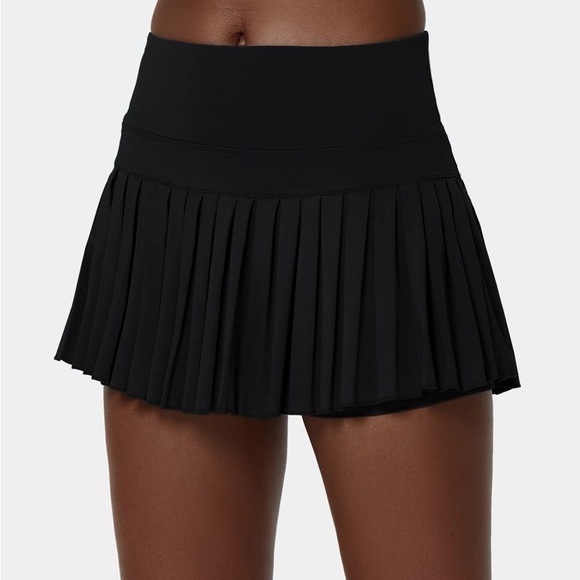 Halara Mid Rise 2-in-1 Side Pocket Pleated Mini Tennis Skirt. Size S. NWOT - Picture 2 of 7